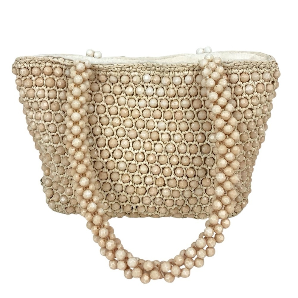 LOEFFLER RANDALL Mina Mini Beaded Tote Bag - $295. - Picture 4 of 16